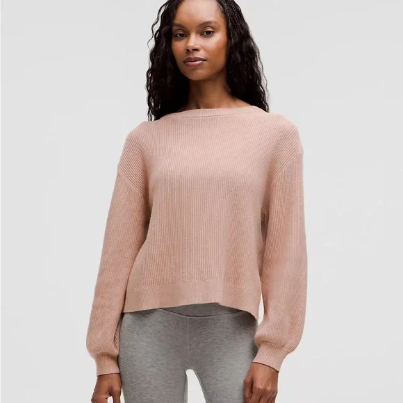 NWT Lululemon reversible crossover sweater - Picture 1 of 5